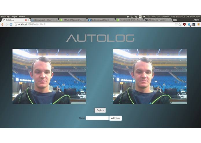 AUTOLOG – screenshot 1
