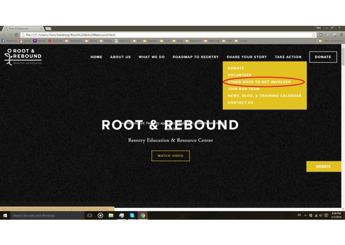 Root and Rebound: Expanding Outreach – screenshot 4