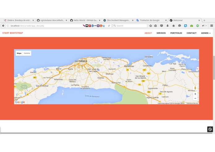 Zika Incident Management System – screenshot 3