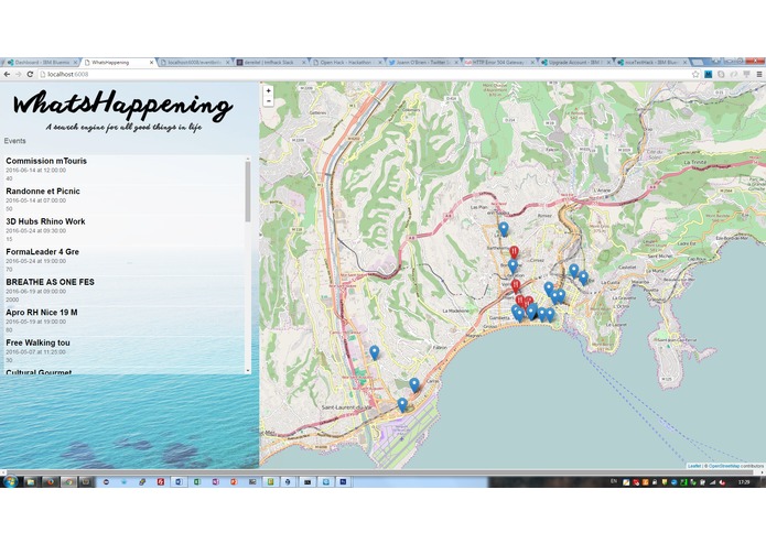whatshappening – screenshot 1