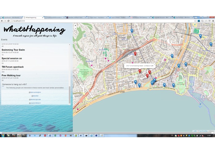 whatshappening – screenshot 2