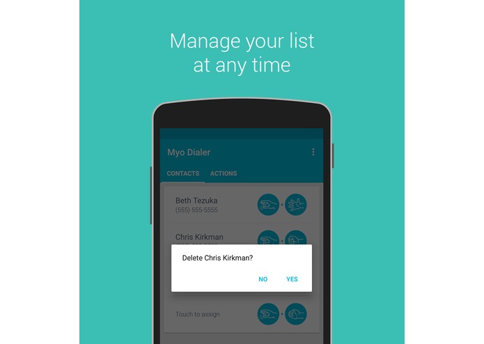 Myo Dialer – screenshot 2