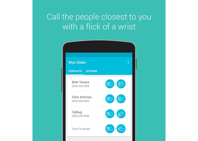 Myo Dialer – screenshot 1