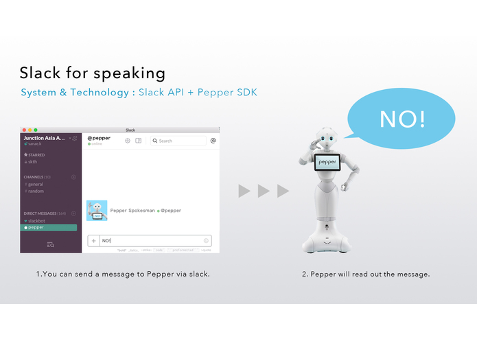 PEPPER,  THE SPOKESMAN Project – screenshot 7