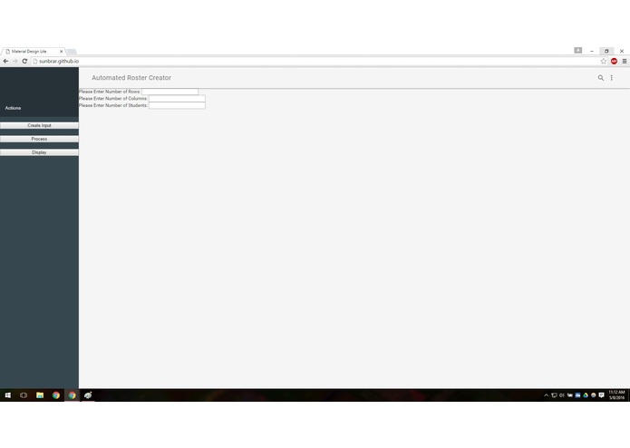Automated Seat Distributor For Classrooms – screenshot 2