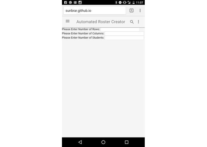Automated Seat Distributor For Classrooms – screenshot 5