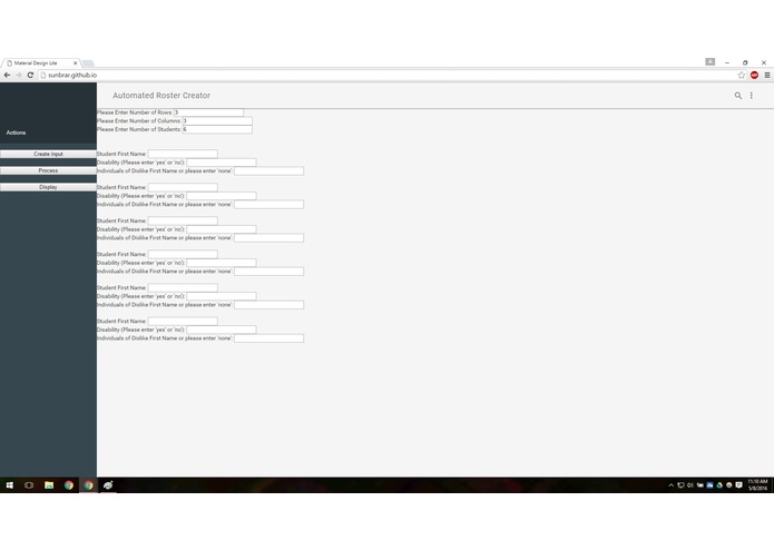 Automated Seat Distributor For Classrooms – screenshot 6