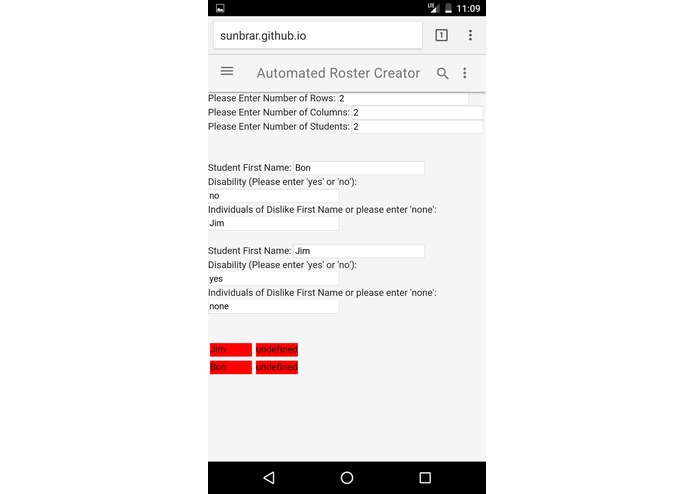 Automated Seat Distributor For Classrooms – screenshot 8
