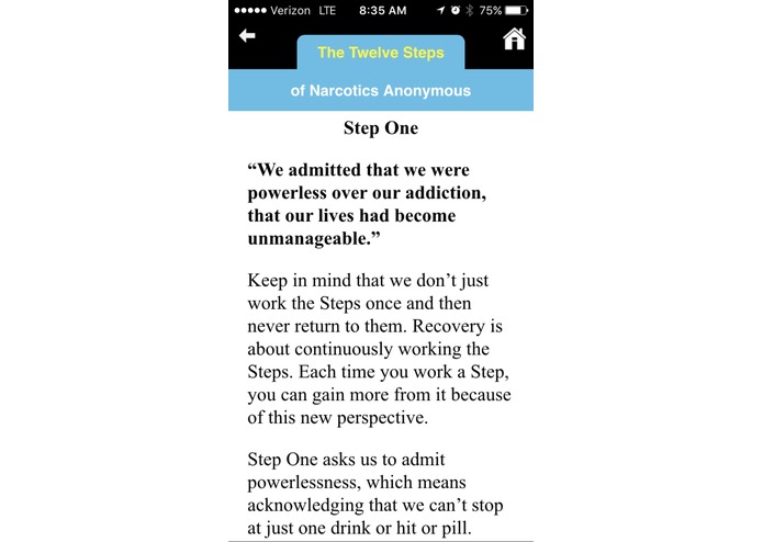 COR-12 App for Opioid Recovery – screenshot 6