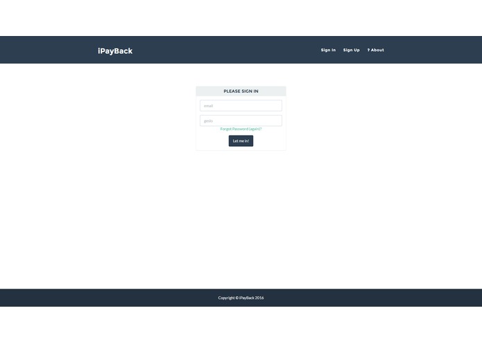 iPayBack – screenshot 2
