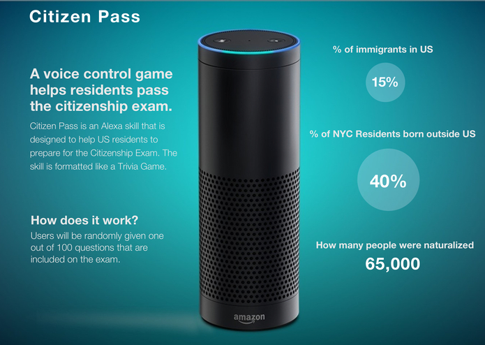 Citizen Pass - 3rd place Winner – screenshot 1