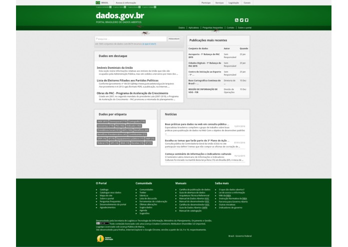 Marketing action: Aedes flying in sites .gov.br – screenshot 1