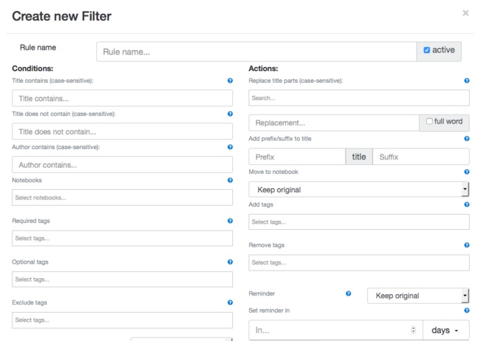 filterize – screenshot 2