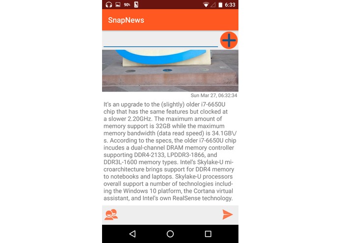 SnapNews – screenshot 2