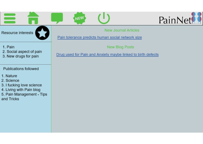 PainNet – screenshot 4