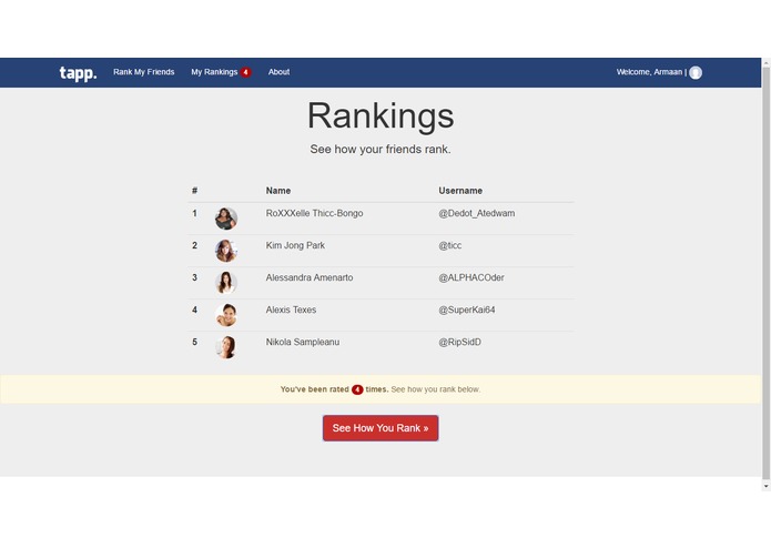 tapp – screenshot 3