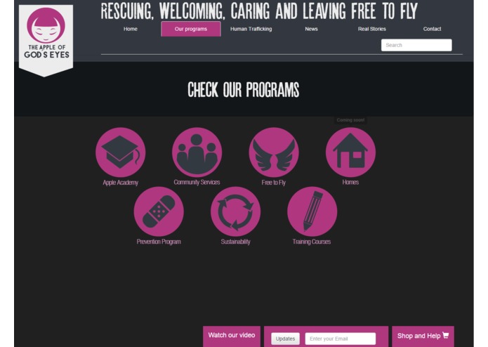 Axiom Zen - God's Eye Landing Page – screenshot 3