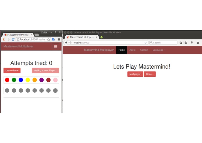 AxiomZen - Web Mastermind Multiplayer – screenshot 1
