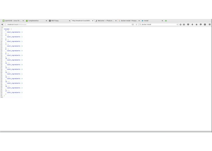 Meal Nutrition API - Challenge of BroadBandTv – screenshot 2