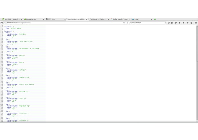 Meal Nutrition API - Challenge of BroadBandTv – screenshot 3
