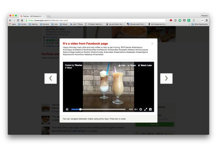BroadbandTV - Yelp Video Augmenter – screenshot 1