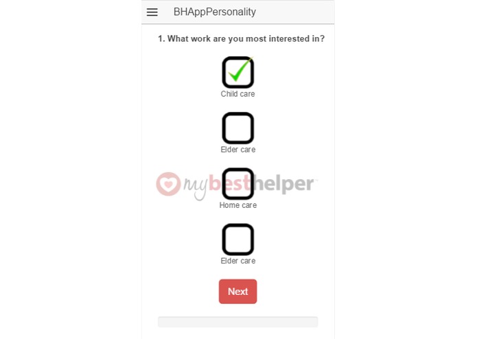 BHAppPersonality – screenshot 3