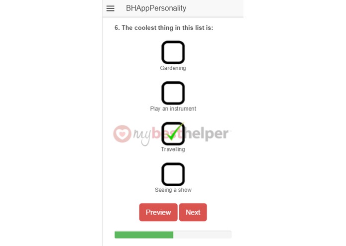 BHAppPersonality – screenshot 4