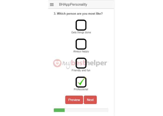 BHAppPersonality – screenshot 6