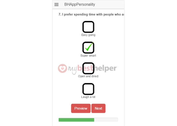 BHAppPersonality – screenshot 7