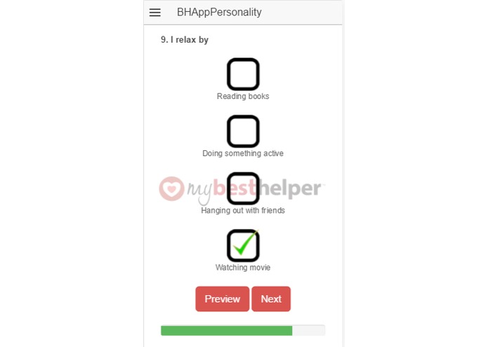 BHAppPersonality – screenshot 10