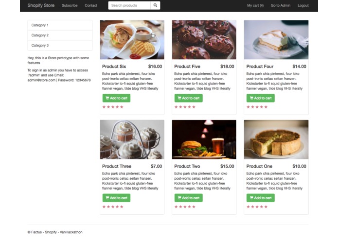 Shopify - Backend Project – screenshot 1