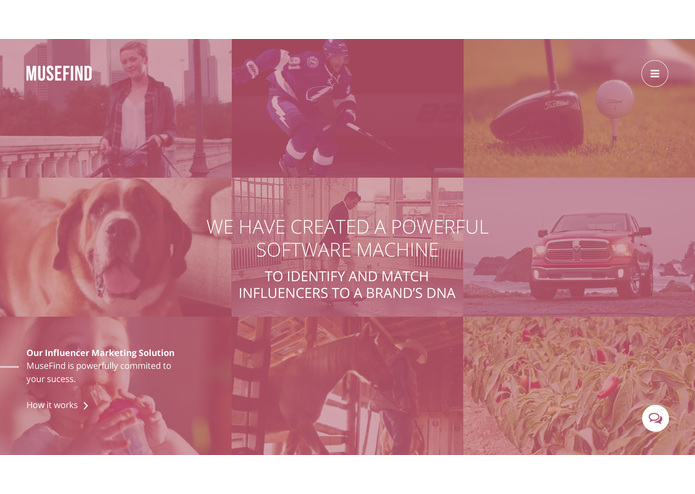 MuseFind Redesign Webpage – screenshot 2