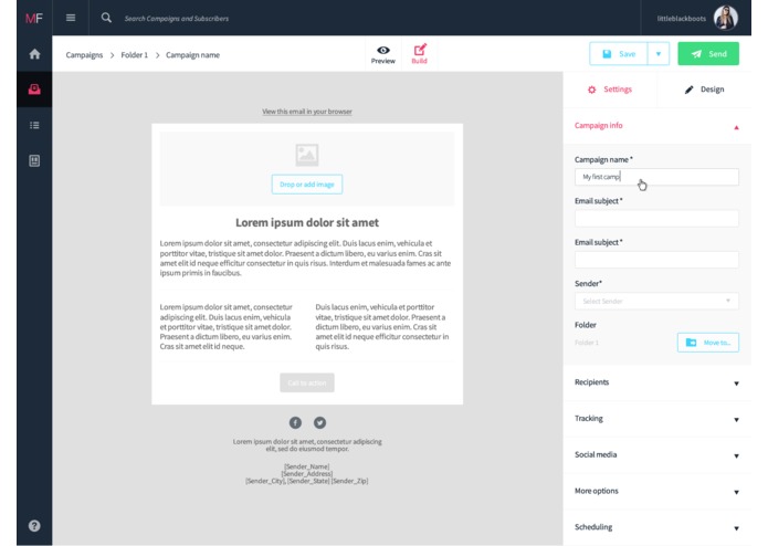 MUSEFIND Email Generator – screenshot 1