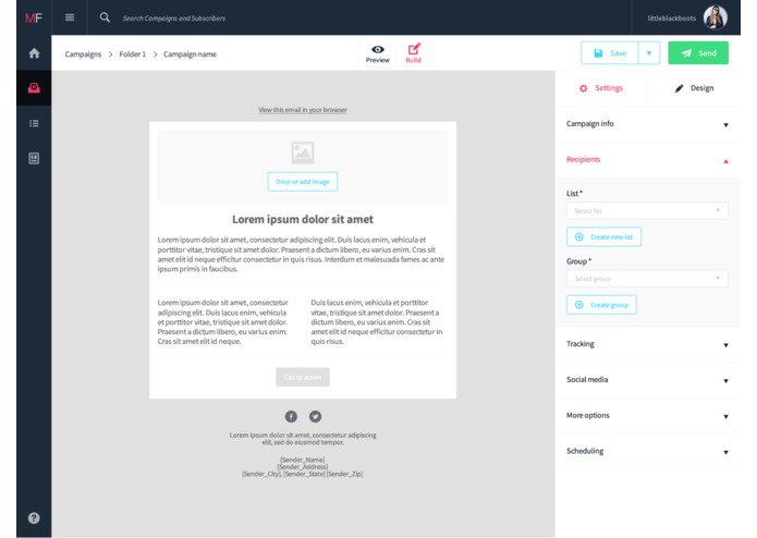 MUSEFIND Email Generator – screenshot 2