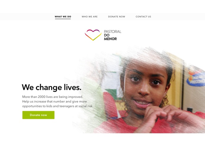 Axiom Zen - Designing landing page for NGO – screenshot 1