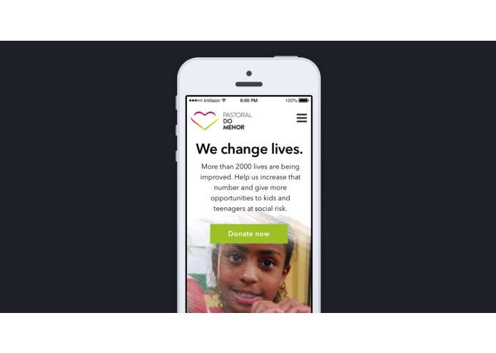 Axiom Zen - Designing landing page for NGO – screenshot 4