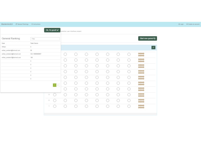 Axiom Zen - mastermindUI – screenshot 5