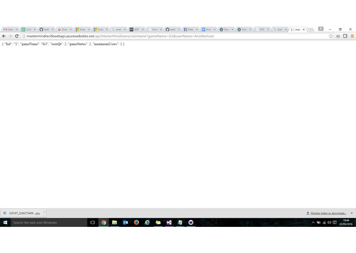 Master Mind Game - WebAPI – screenshot 2