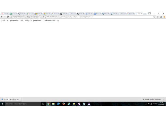 Master Mind Game - WebAPI – screenshot 3