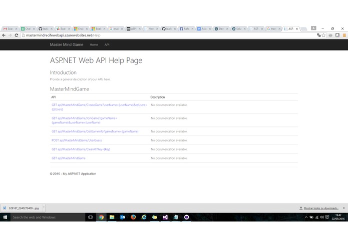Master Mind Game - WebAPI – screenshot 4