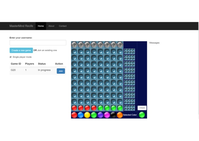 Mastermind - Frontend - AxiomZen – screenshot 1