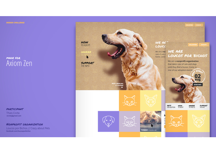 Axiom Zen // Design Challenge // Thais Civita – screenshot 1