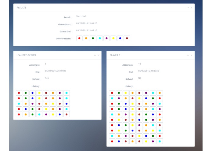 Axiom Zen - Mastermind API – screenshot 2