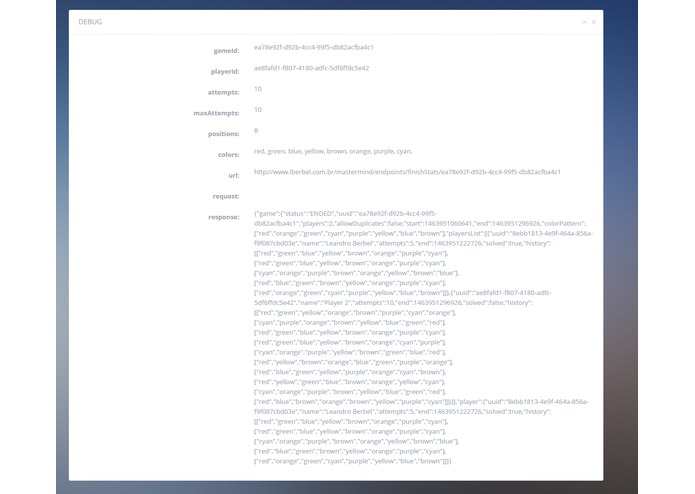 Axiom Zen - Mastermind API – screenshot 3