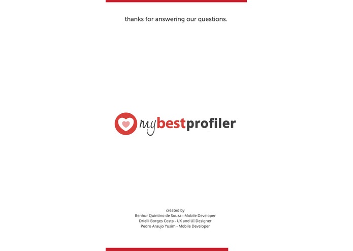 MyBestProfiler - MyBestHelper Challenge – screenshot 11
