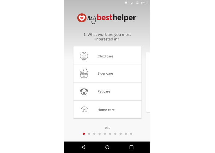 mybesthelper – screenshot 1