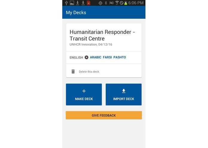 Translation Cards – screenshot 2