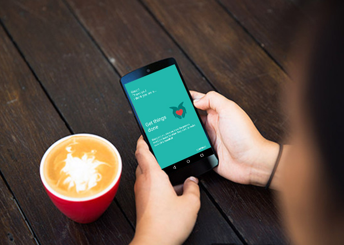 My-Best-Helper  Account creation Android app – screenshot 2