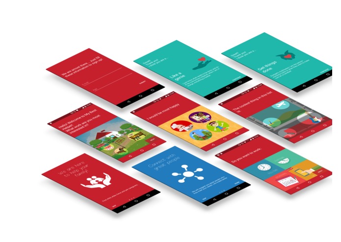 My-Best-Helper  Account creation Android app – screenshot 3