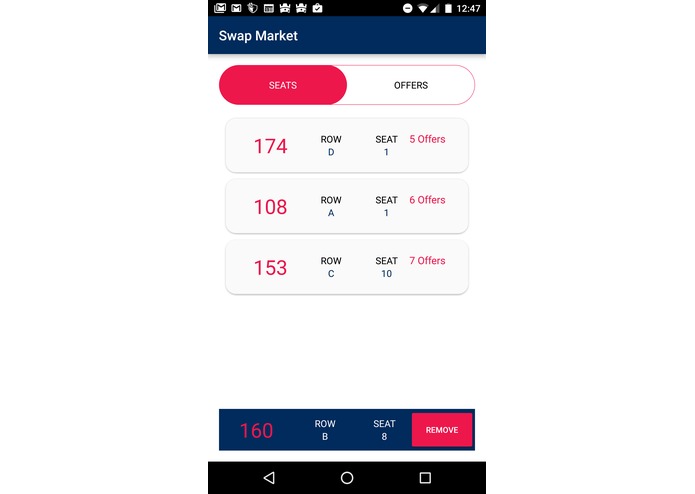 SeatSwap – screenshot 1